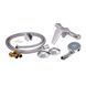 Змішувач для душу Lidz Gloria 010 (з душовим гарнітуром) (k35) LDGLO010CRM35101 Chrome SD00041205 фото 5