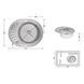 Кухонна мийка Brinex 5745 0,8 мм Satin (BRIN5745SAT08) SD00054088 фото 2