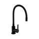 Змішувач для кухні Brinex Pure 015F3 з гнучким виливом Black Matt BRIPUR015F3BLM SD00053185 фото 1