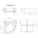 Душовий піддон Lidz KAPIELKA ST90x90x41 SD00050481 фото 2