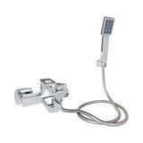 Змішувач для ванни Lidz Wawel 006 (з душовим гарнітуром) (k35) LDWAW006CRM45388 Chrome SD00051512 фото