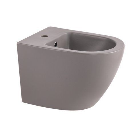 Біде підвісне Qtap Robin 515x370x350 мм, Stone grey QT13551381GSG SD00054285 фото
