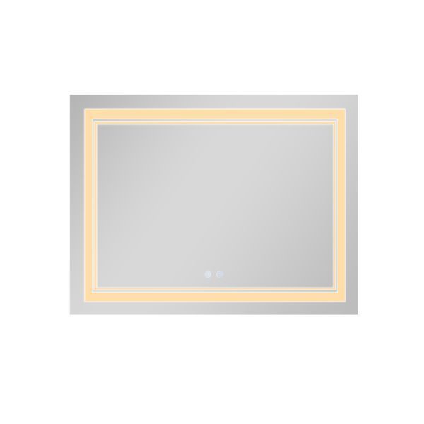 Дзеркало Qtap Cardinal (CA1) 1000х800 з LED-підсвічуванням Touch, з антизапотіванням, з димером, рег. темп. кольору (3000-6500K) QT0478C10080 SD00052327 фото