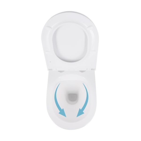 Унітаз підвісний Qtap Robin безобідковий з сідінням Soft-close QT1333046ENRW SD00033009 фото