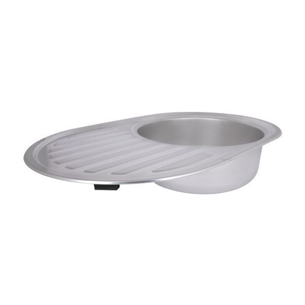 Кухонна мийка Brinex 7750 0,8 мм Satin (BRIN7750SAT08) SD00054097 фото