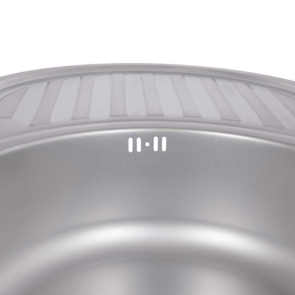 Кухонна мийка Brinex 7750 0,8 мм Satin (BRIN7750SAT08) SD00054097 фото