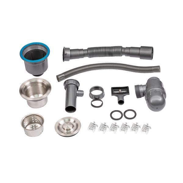 Мийка для кухні інтегрована Lidz Handmade H5845 (LDH5845BRU35384) Brushed Steel 3,0/1,0 мм SD00041488 фото