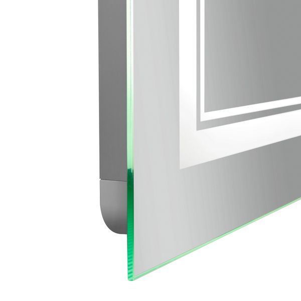 Дзеркало Qtap Cardinal (CA1) 1000х800 з LED-підсвічуванням Touch, з антизапотіванням, з димером, рег. темп. кольору (3000-6500K) QT0478C10080 SD00052327 фото