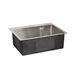 Мийка для кухні інтегрована Lidz Handmade H5845 (LDH5845BRU35384) Brushed Steel 3,0/1,0 мм SD00041488 фото 4