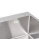 Мийка для кухні інтегрована Lidz Handmade H5845 (LDH5845BRU35384) Brushed Steel 3,0/1,0 мм SD00041488 фото 6