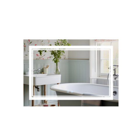 Дзеркало Qtap Cardinal 1200х800 з LED-підсвічуванням Touch, з антизапотіванням, з димером, рег. темп. кольору (3000-6500K) QT0478C12080 SD00052328 фото