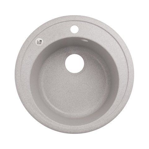 Кухонна мийка Lidz D510/200 GRA-09 (LIDZGRA09D510200) SD00039818 фото