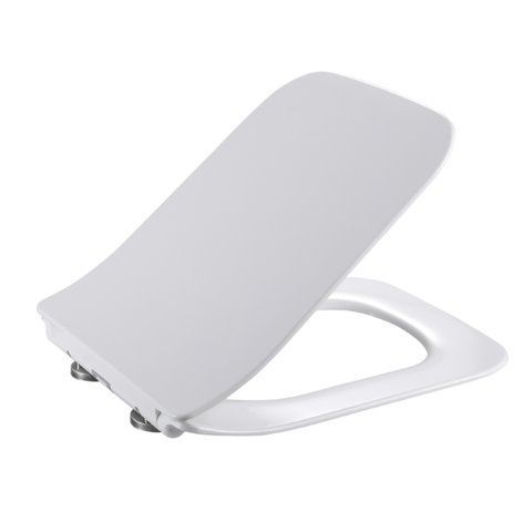 Qtap Сиденье для унитаза (Crow 640) 460x350x47 мм, White, с микролифтом, Slim Duroplast, Quick Release QTSC179W48700 SD00054824 фото