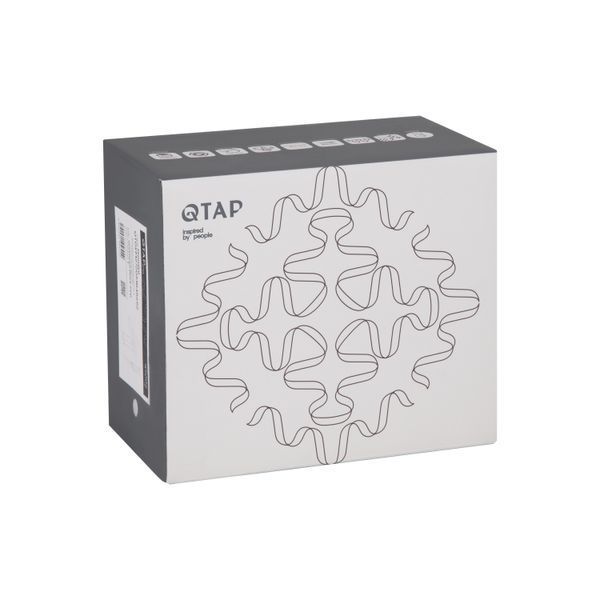 Змішувач для раковини Qtap Gemini (з гігієнічним душем) QTGEM272GMB45692 Gunmetal Black PVD SD00051816 фото