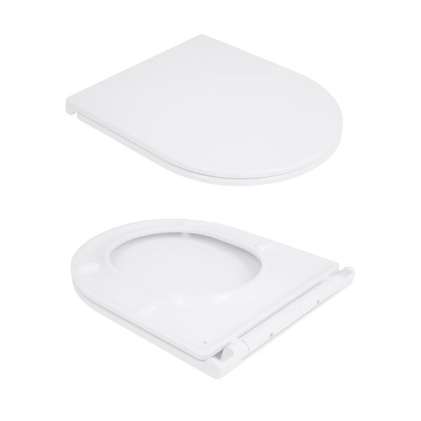 Унітаз підвісний Qtap Taurus безободковий з сидінням Soft-close QT2433084EUQW SD00051552 фото