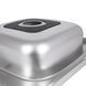 Кухонна мийка Brinex 6060-R 0,6 мм Satin (BRIN6060RSAT06) SD00054107 фото 5