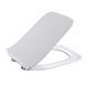 Qtap Сиденье для унитаза (Crow 640) 460x350x47 мм, White, с микролифтом, Slim Duroplast, Quick Release QTSC179W48700 SD00054824 фото 1