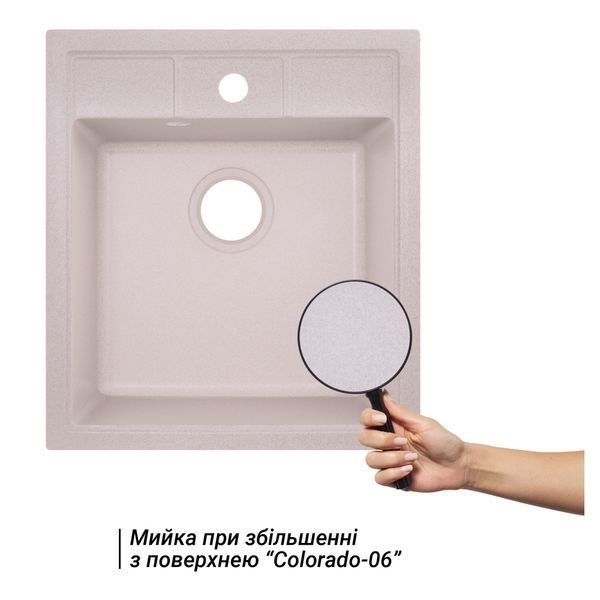 Кухонна мийка Lidz 460х515/200 COL-06 (LIDZCOL06460515200) SD00042418 фото