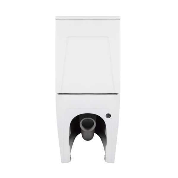 Унітаз підлоговий Qtap Robin New Ultra Quiet безобідковий з сидінням Soft-close WHITE QT13226083AW SD00052565 фото