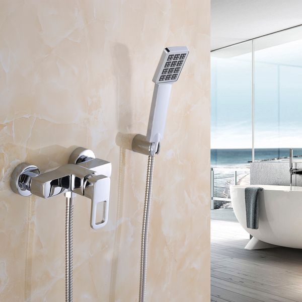 Змішувач для душу Lidz Wawel 010 (з душовим гарнітуром) (k40) LDWAW010CRM45390 Chrome SD00051514 фото