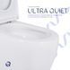 Унітаз підлоговий Qtap Robin New Ultra Quiet безобідковий з сидінням Soft-close WHITE QT13226083AW SD00052565 фото 5