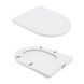 Унітаз підлоговий Qtap Swan Ultra Quiet з сидінням Soft-close 640x360x835 мм QT16222182TW White SD00053263 фото 9