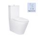 Унітаз підлоговий Qtap Swan Ultra Quiet з сидінням Soft-close 640x360x835 мм QT16222182TW White SD00053263 фото 1