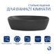 Раковина накладна Qtap Robin 500х380х140 мм, Anthracite, прямокутна, з донним клапаном QT04116302AN SD00054296 фото 3