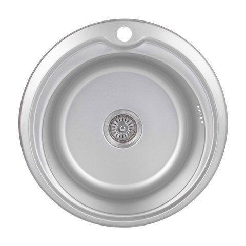 Кухонна мийка Brinex 510-D 0,8 мм Micro Decor (BRIN510MDEC08) SD00054085 фото