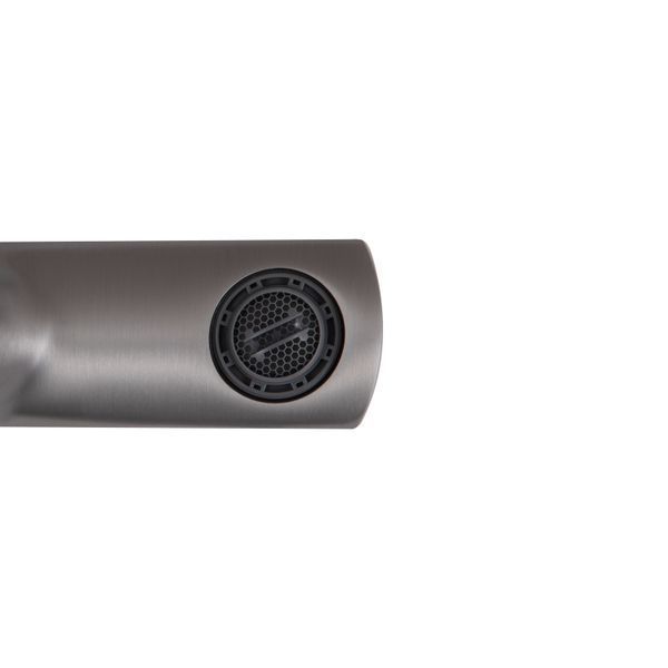 Змішувач для ванни Qtap Slavonice (з душовим гарнітуром) QTSLV259GMB48035 Gunmetal Black PVD SD00054159 фото