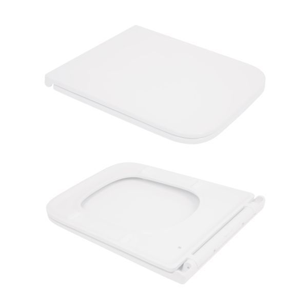 Унітаз підвісний Qtap Gemini безободковий з сидінням Soft-close QT2533076EUQW SD00051554 фото