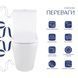 Унітаз-моноблок підлоговий Qtap Swan Ultra Quiet безобідковий з сидінням Soft-close WHITE QT16226080AW SD00052582 фото 3