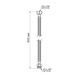 Шланг для води Thermo Alliance Standart 60 см NYLON 1/2"x1/2" ВЗ TAS388W60 SD00052989 фото 2