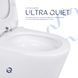 Унітаз-моноблок підлоговий Qtap Swan Ultra Quiet безобідковий з сидінням Soft-close WHITE QT16226080AW SD00052582 фото 5