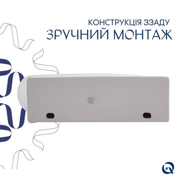 Раковина Qtap Leo 430x285x160 White QT11111008LW SD00052900 фото