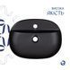 Комплект Qtap Scorpio: Раковина накладна овальна 500x380x120 мм Matt Black + Донний клапан PU03 SD00053436 фото 4