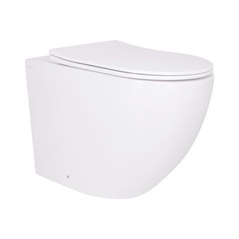 Унітаз підвісний Qtap Robin Ultra Quiet безобідковий з сідінням Soft-close 520x365x365 мм WHITE SD00052888 фото