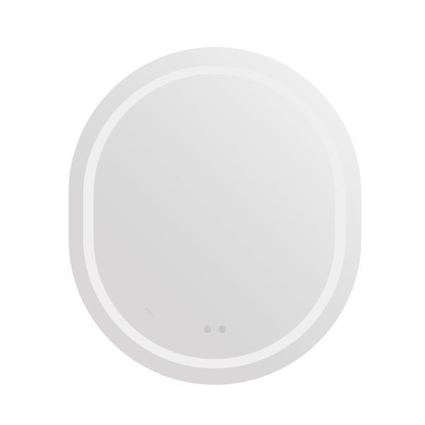 Дзеркало Qtap Gemini 800х700 з LED-підсвічуванням Touch, з антизапотіванням, з димером, рег. темп. кольору (3000-6500K) Reverse QT2578R8070 SD00052317 фото