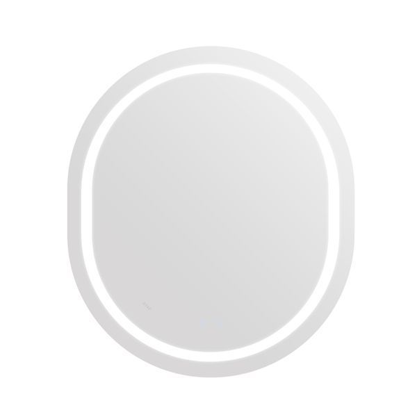 Дзеркало Qtap Gemini 800х700 з LED-підсвічуванням Touch, з антизапотіванням, з димером, рег. темп. кольору (3000-6500K) Reverse QT2578R8070 SD00052317 фото