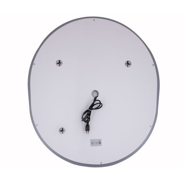 Дзеркало Qtap Gemini 800х700 з LED-підсвічуванням Touch, з антизапотіванням, з димером, рег. темп. кольору (3000-6500K) Reverse QT2578R8070 SD00052317 фото