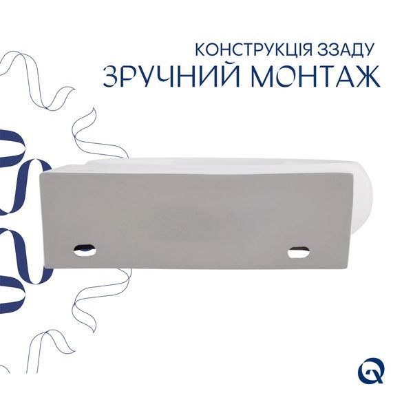 Раковина Qtap Leo 430x285x160 White QT11111008RW SD00052901 фото