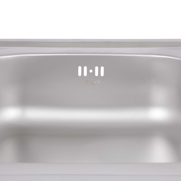 Кухонна мийка Brinex 5080-L 0,6 мм Satin (BRIN5080LSAT06) SD00054101 фото