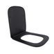 Сидіння для унітаза (Tern 490) 435x344x50 мм, Matt Black, з мікроліфтом, Slim Duroplast, Quick Release QTSC179MB47354 Qtap SD00053478 фото 3