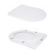 Унітаз підлоговий Qtap Grand Ultra Quiet безобідковий з сидінням Soft-close WHITE QT26228301W SD00052620 фото 7