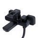 Змішувач для ванни Lidz Wawel 006 (з душовим гарнітуром) (k35) LDWAW006BLA45393 Black SD00051517 фото 5