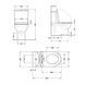Унітаз підлоговий Qtap Grand Ultra Quiet безобідковий з сидінням Soft-close WHITE QT26228301W SD00052620 фото 2