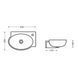 Раковина Qtap Leo 430x285x160 White QT11111008RW SD00052901 фото 2