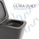 Унітаз підвісний Tern Ultra Quiet 490&times;365&times;325&nbsp;мм, Anthracite, з сидінням Slim Duroplast / Soft-close / Quick Release QT17332303ASAN Qtap SD00054288 фото 5