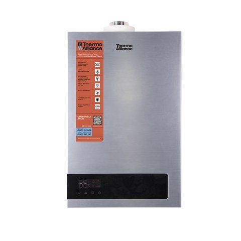 Колонка газова димохідна Thermo Alliance JSG20-10ETP18 10 л Silver SD00031251 фото