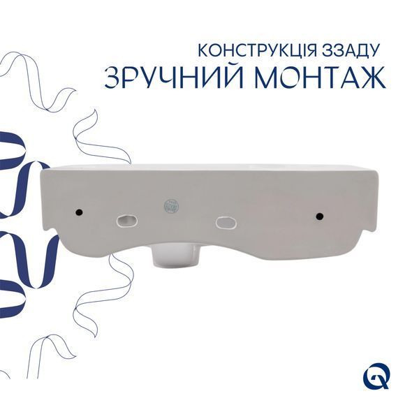 Раковина Qtap Tern 450х250х158 White QT1711H02LW SD00052902 фото